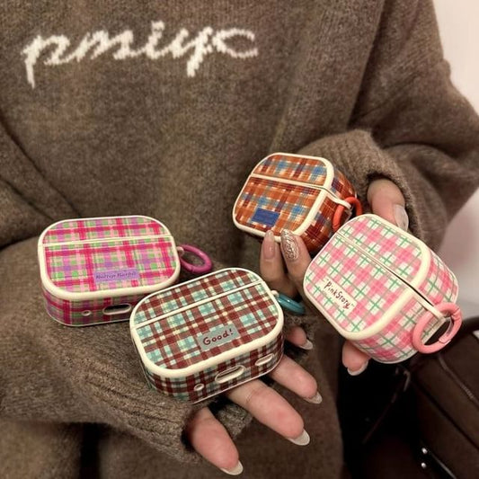 / Plaid Pro AirPods Case Earphone Skin