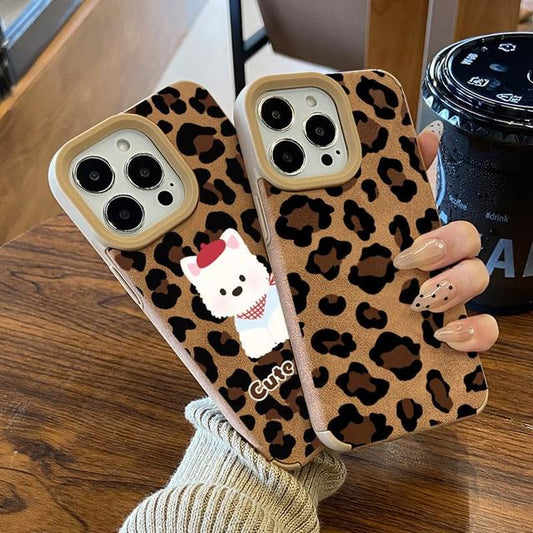 Print Leopard Phone Case