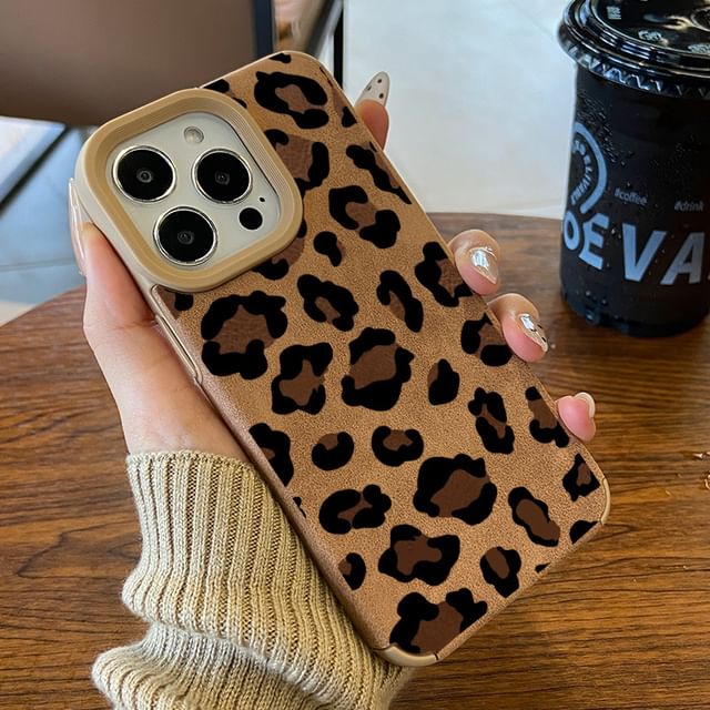 Print Leopard Phone Case