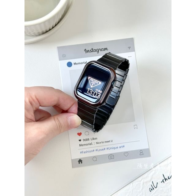 Alloy Set Apple / Magnetic Band Bracelet Watch Protective Case