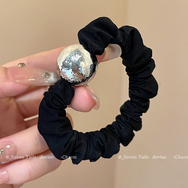 Tie Velvet Bead Hair