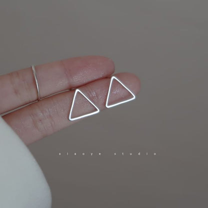 Triangle S925 Sterling Stud Silver Earring
