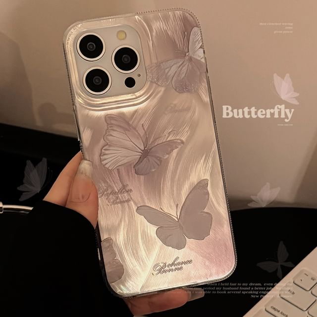 Phone / Case Set Butterfly Charm