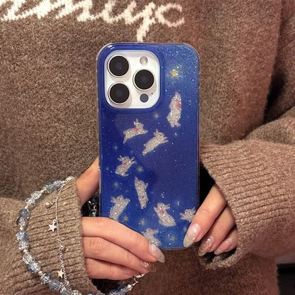 Set / Case Rabbit Phone Strap