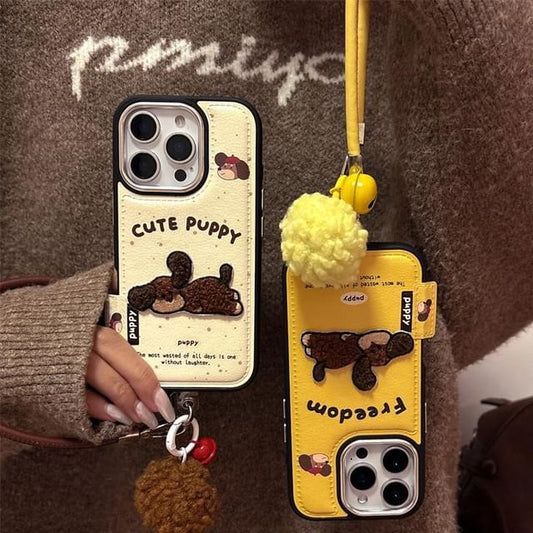 Dog Case / Phone Set Embroidered Strap