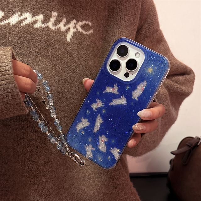 Set / Case Rabbit Phone Strap
