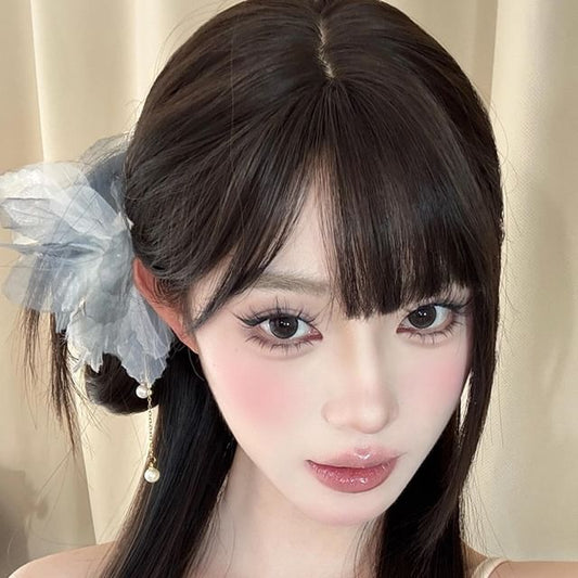 Mesh Flower Hair Pin