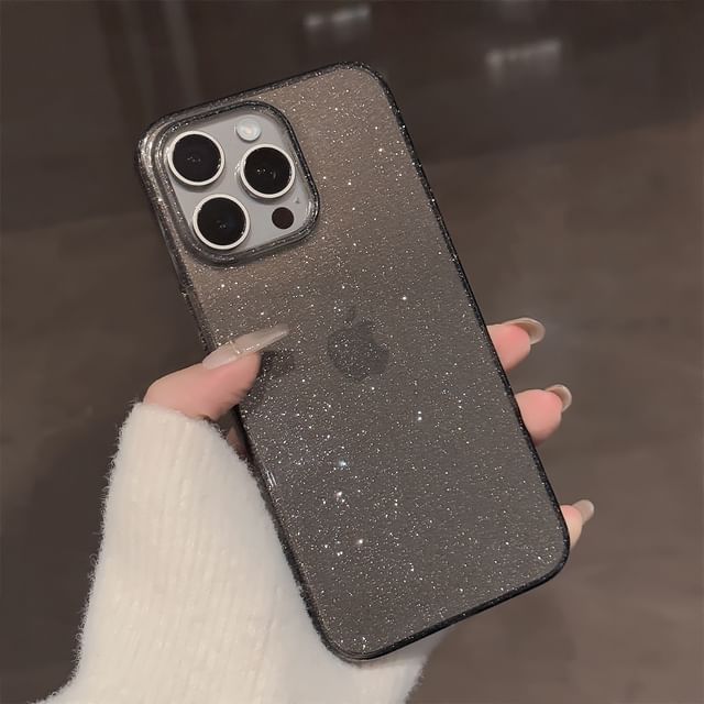 Glitter Phone Case Transparent