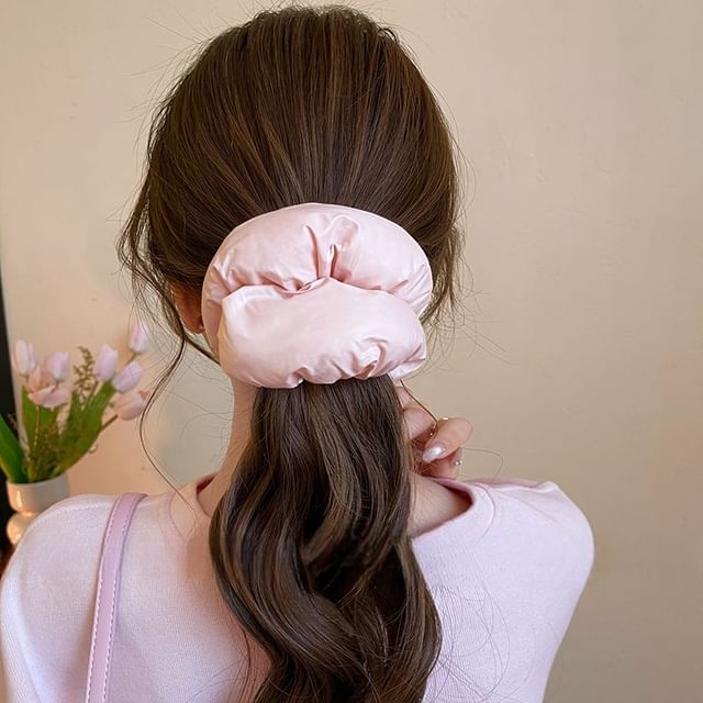 Scrunchie Puffed Plain