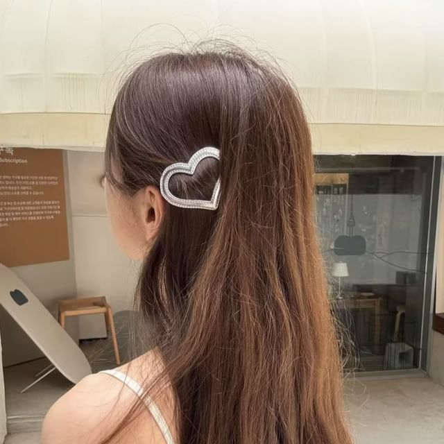 Set Geometric Hair Alloy Clip