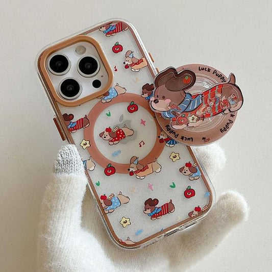 (Compatible Dog with Magnetic Phone MagSafe) Case
