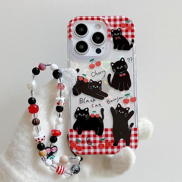 Strap Case Set Cat Phone /