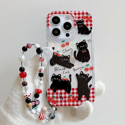 Strap Case Set Cat Phone /