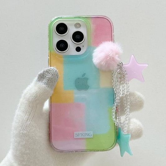Case Phone Color Set Strap Block /