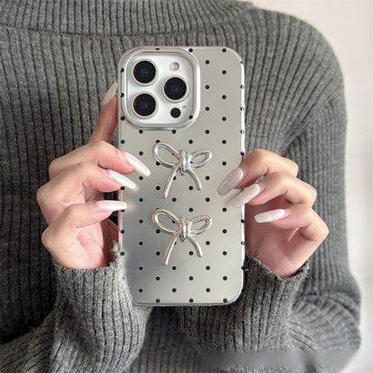 Strap Set Phone Dot Bow / Case Polka