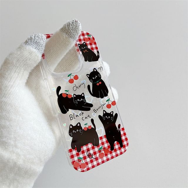 Strap Case Set Cat Phone /