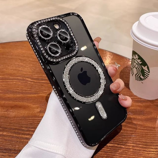 Magnetic MagSafe) Embellished Phone with Case (Compatible