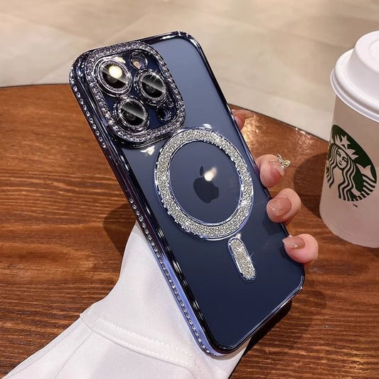 Phone Embellished Magnetic with (Compatible MagSafe) Case
