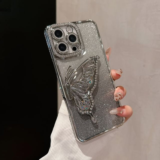 Case Phone Butterfly Stand Embellished