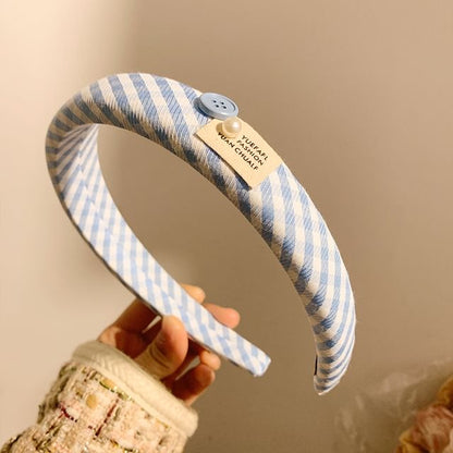 Thick Headband Striped