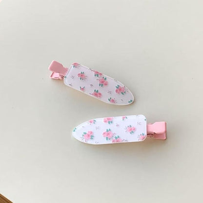 Acrylic Clip Hair Patterned of Set 2: