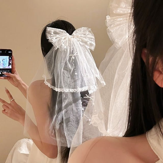 Bow Plain Veil