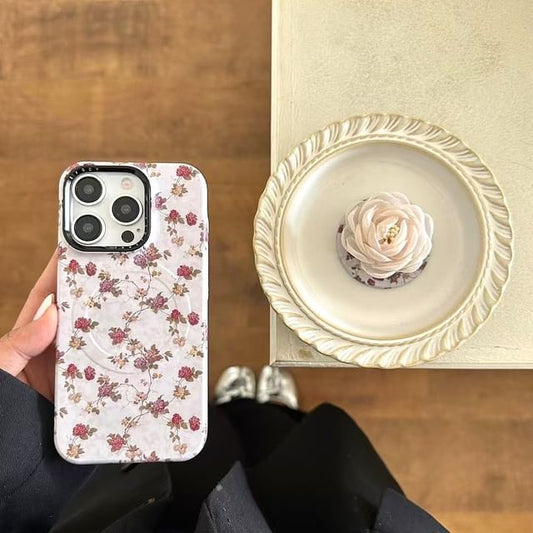 Phone Magnetic (Compatible Case with MagSafe) Floral