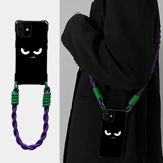 Eye Strap Set Cartoon / Phone Case Lanyard
