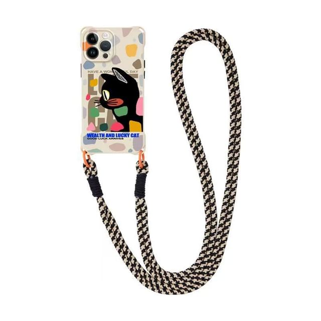 Lanyard Set Strap Case Phone / Cat