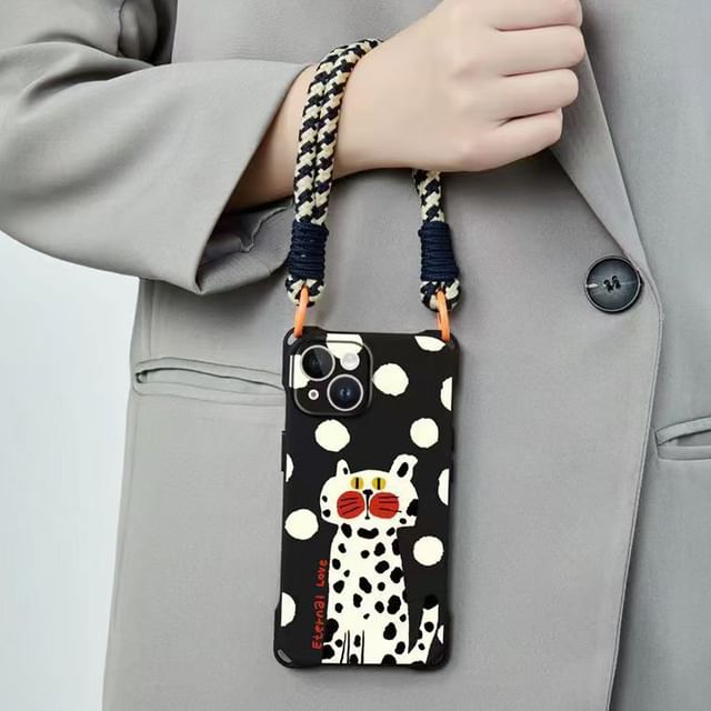Phone Lanyard Cat / Case Strap Set