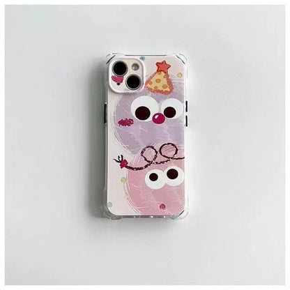 Cartoon Case Phone Set Lanyard /