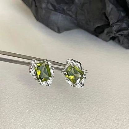 Earring Stud Gemstone