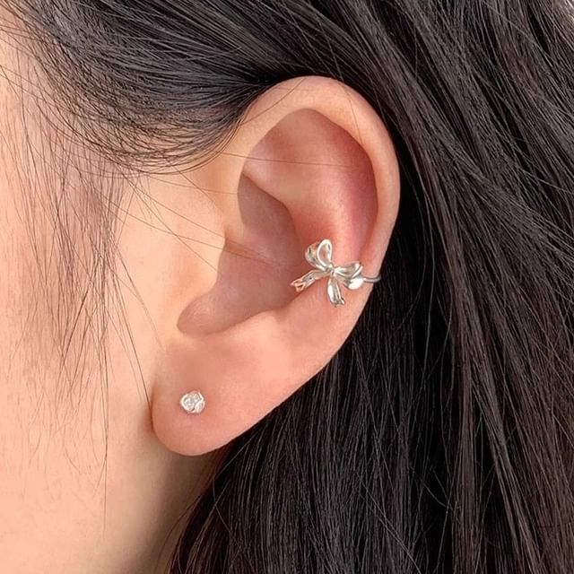 Ear Cuff Bow Alloy