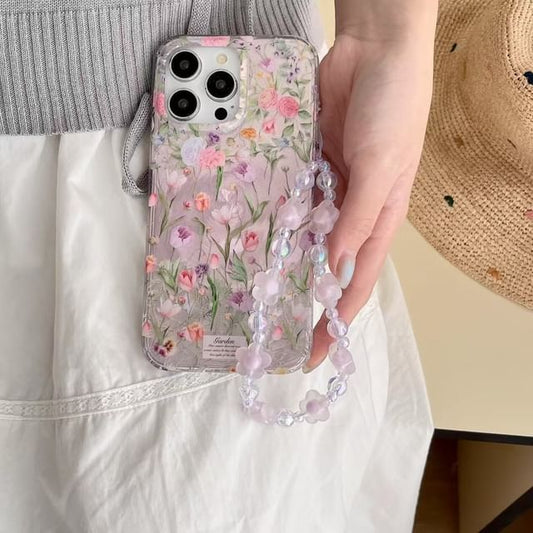 Floral Set Strap / Case Phone