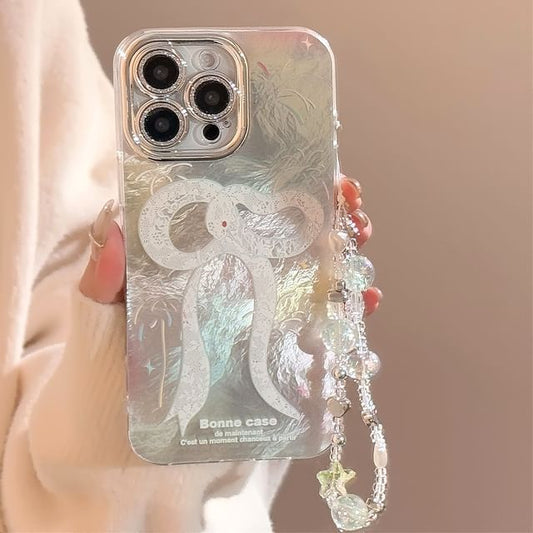 Phone Case Set Bead Snake Strap / Print