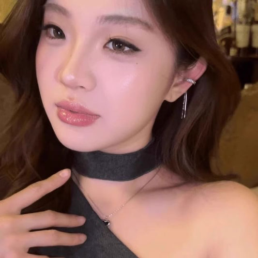Cuff Ear Stud Rhinestone