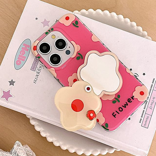 MagSafe) Magnetic Case (Compatible with Floral Phone