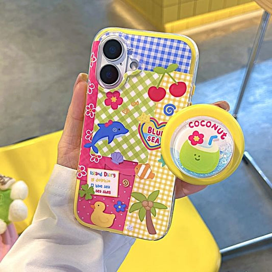 Phone Magnetic Cartoon Case MagSafe) Panel (Compatible with