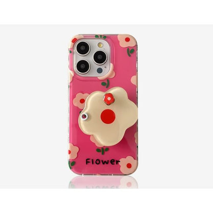 MagSafe) Magnetic Case (Compatible with Floral Phone