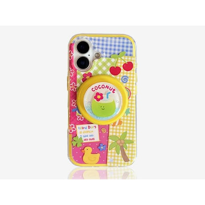 Phone Magnetic Cartoon Case MagSafe) Panel (Compatible with