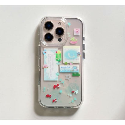 Goldfish Case Set Phone Charm /