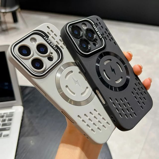 MagSafe) (Compatible with Perforated Magnetic Case iPhone