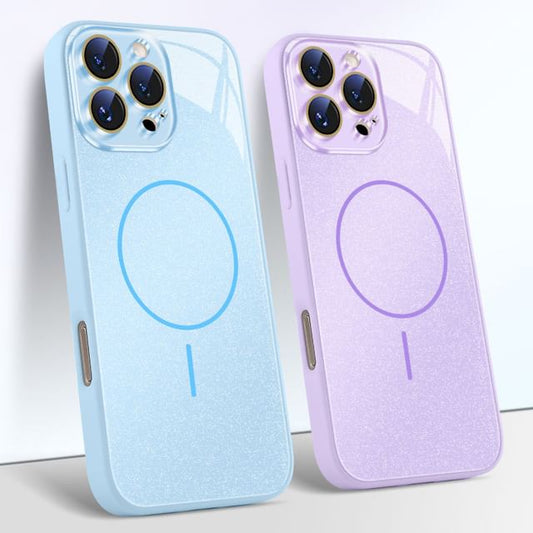 Glitter with iPhone (Compatible MagSafe) Magnetic Case