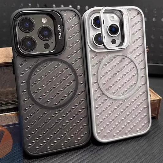 (Compatible with Perforated MagSafe) Case Magnetic iPhone