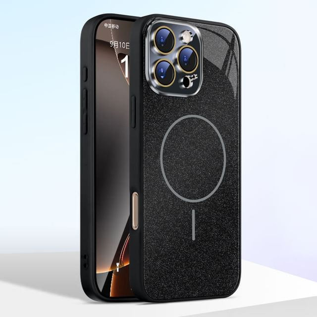 Glitter with iPhone (Compatible MagSafe) Magnetic Case