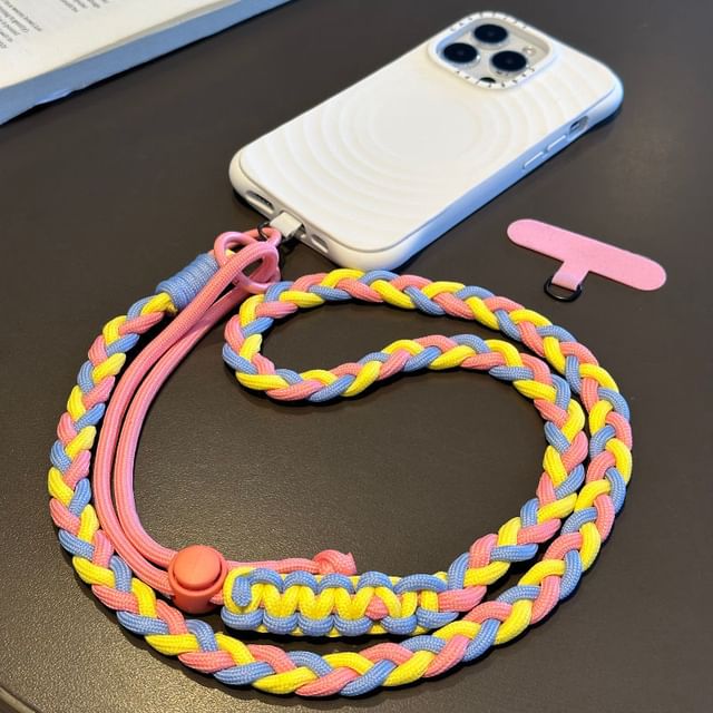Braided Pad with Lanyard Phone Strap