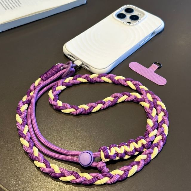 Braided Pad with Lanyard Phone Strap