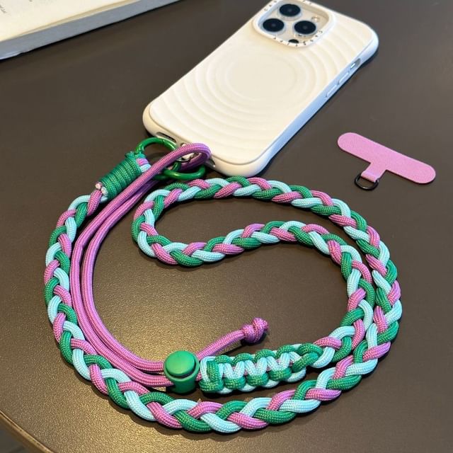 Braided Pad with Lanyard Phone Strap