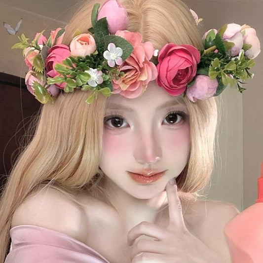 Headpiece Floral Wreath