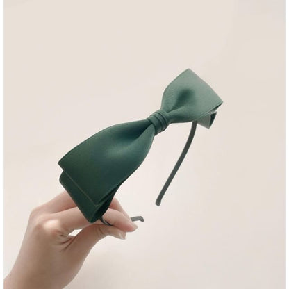 Headband Bow Plain